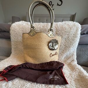 Coach Bleeker Straw Bag “Vintage”